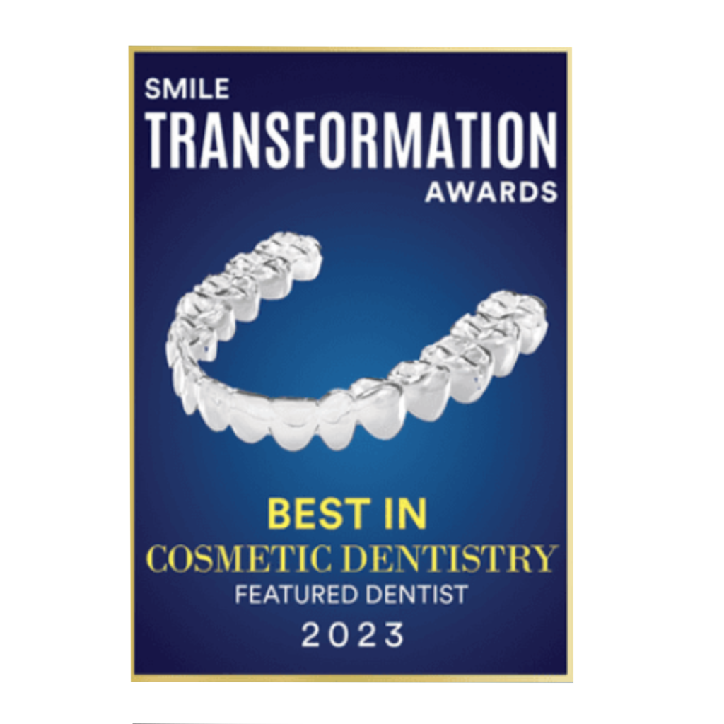Smile Transformation award for Dr Kazem Hosny