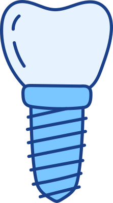 icon of a dental implant